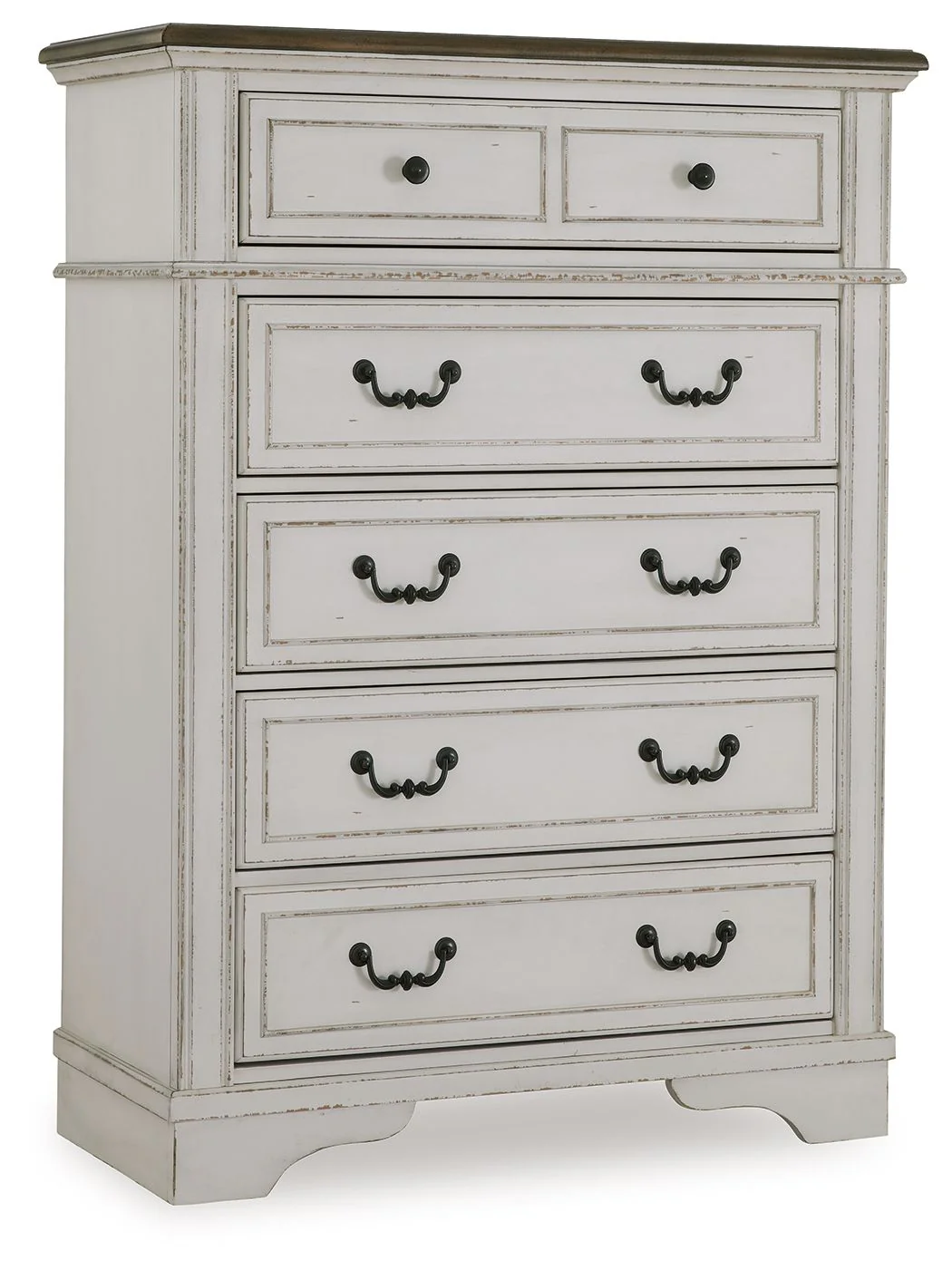 Blendon - Five Drawer Chest - Two-tone