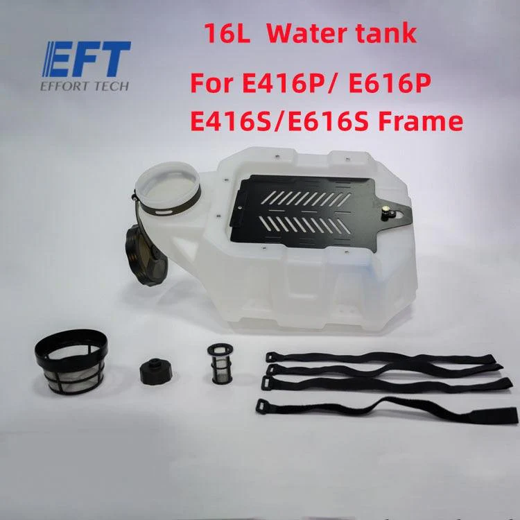 EFT 10L 16L Water Tank Medicine Box -  Battery Fixing Plate for E410P E416P E610P E616P E616S E416S 16kg Frame Agriculture Drone