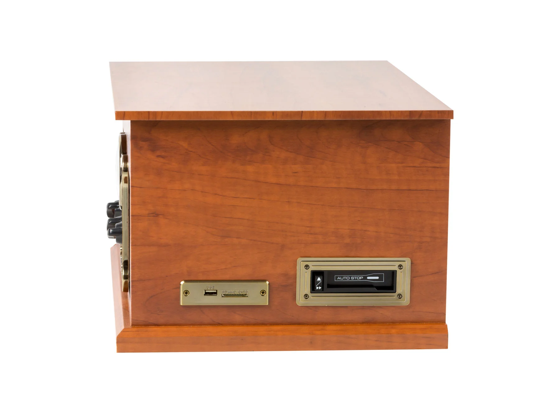 Vinyl, Wireless Streaming + CD Player in 1 Retro Music Centre All Music Formats