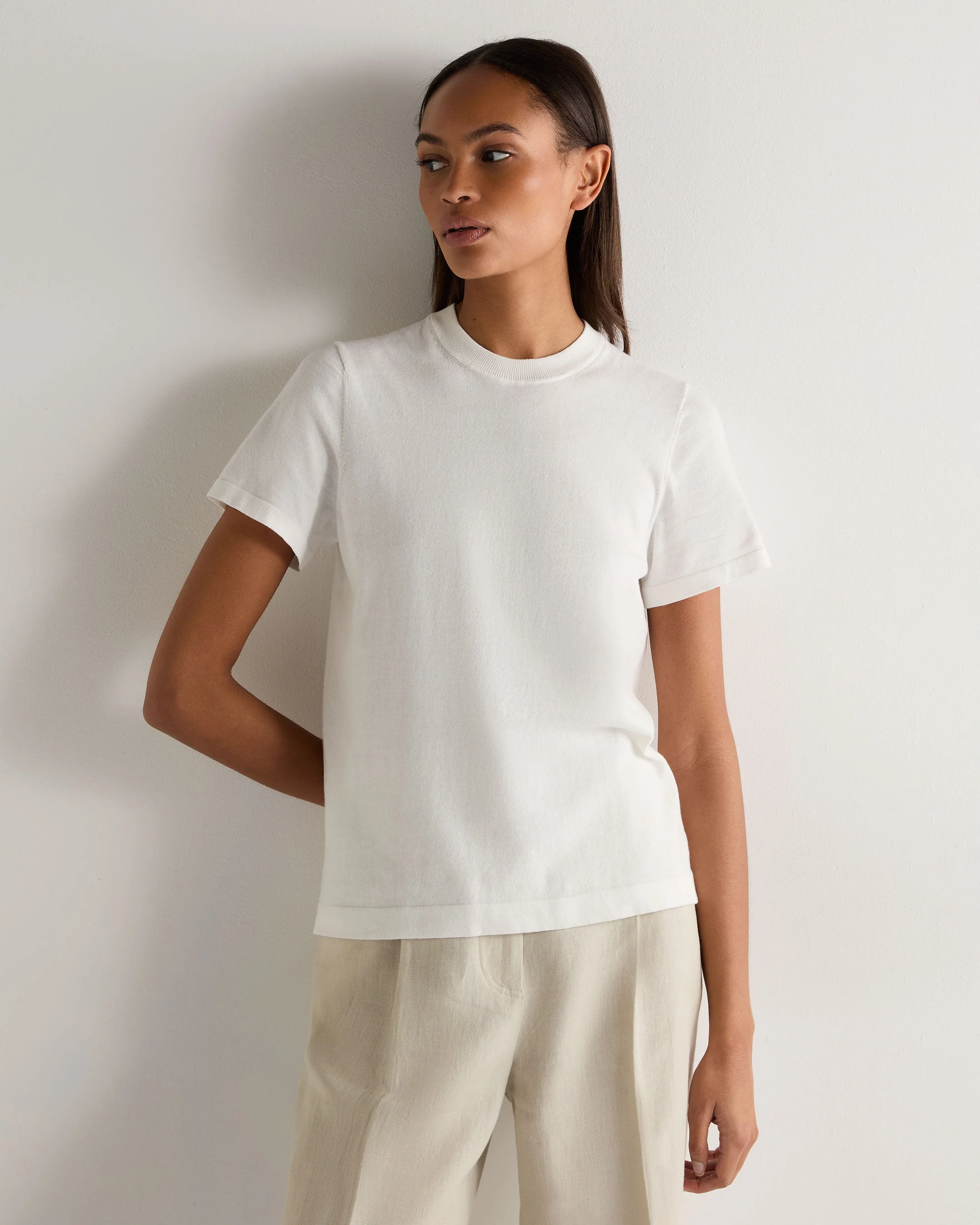 Women's Cotton T-Shirt White