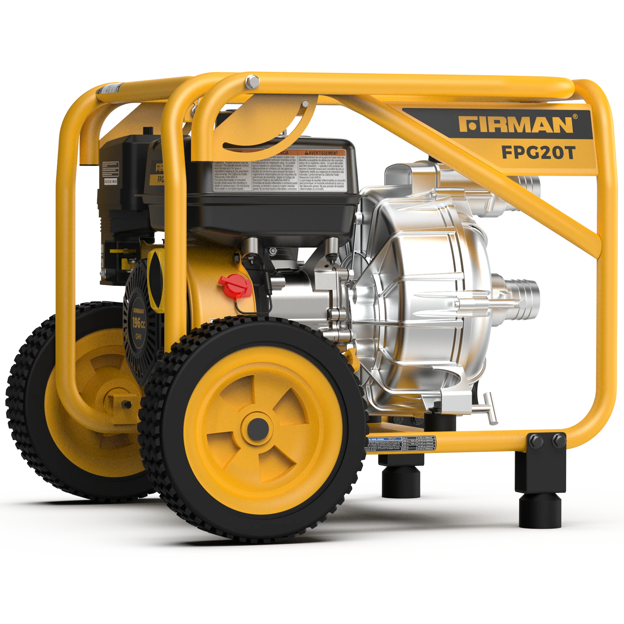 2-Inch Portable High Pressure Water and Semi-Trash Pump