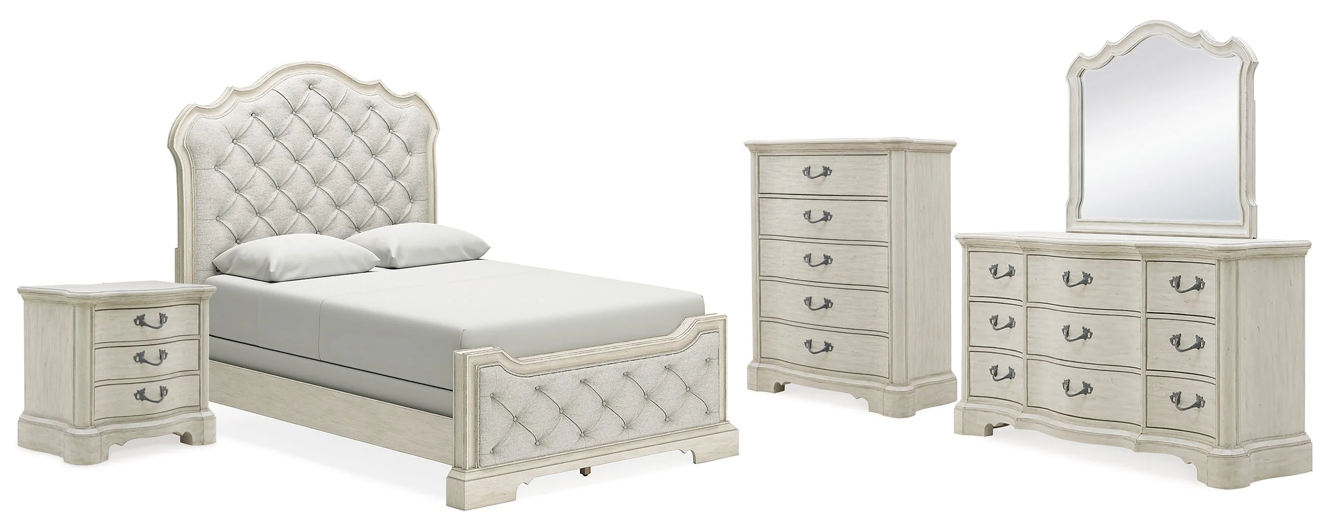 Arlendyne White Bedroom Set
