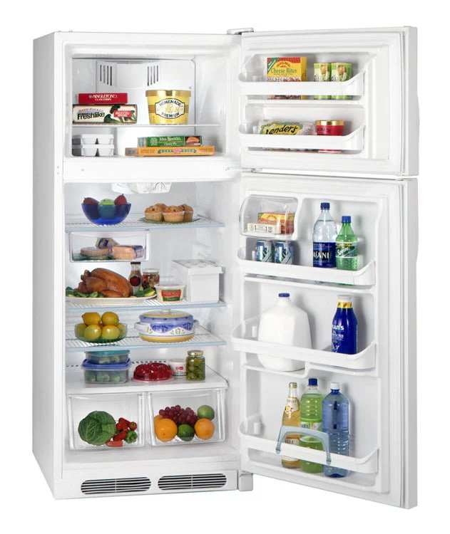 220 Volt Frigidaire FGTD18V5G 17 Cu. Ft. Top Mount Refrigerator