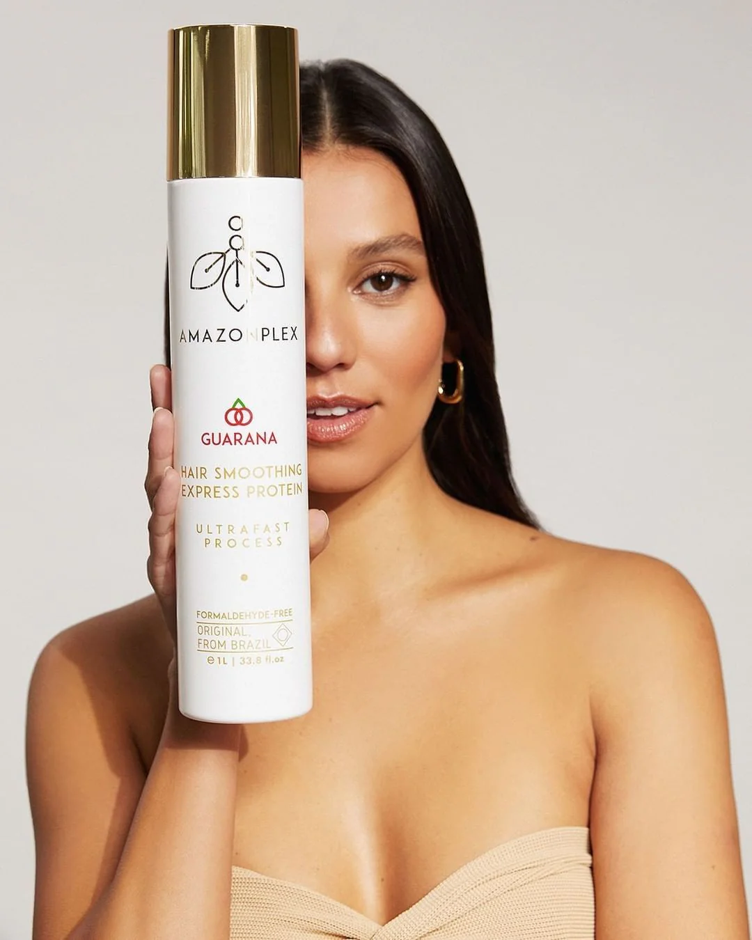 Amazonplex Guaraná™ Ultra-Fast Hair Straightening Protein 1L/1000ml (33.8 fl. oz)