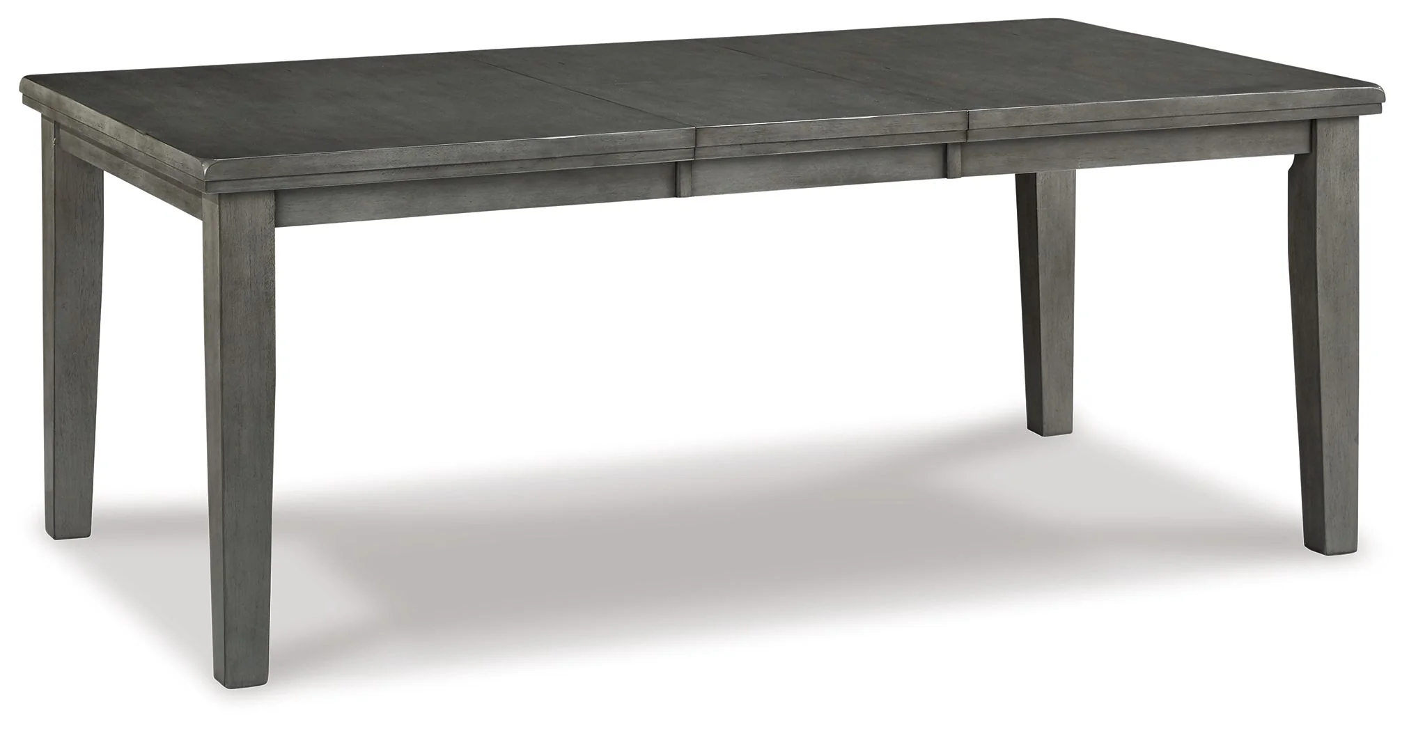 Hallanden - Rectangular Dining Room Butterfly Extension Table - Gray