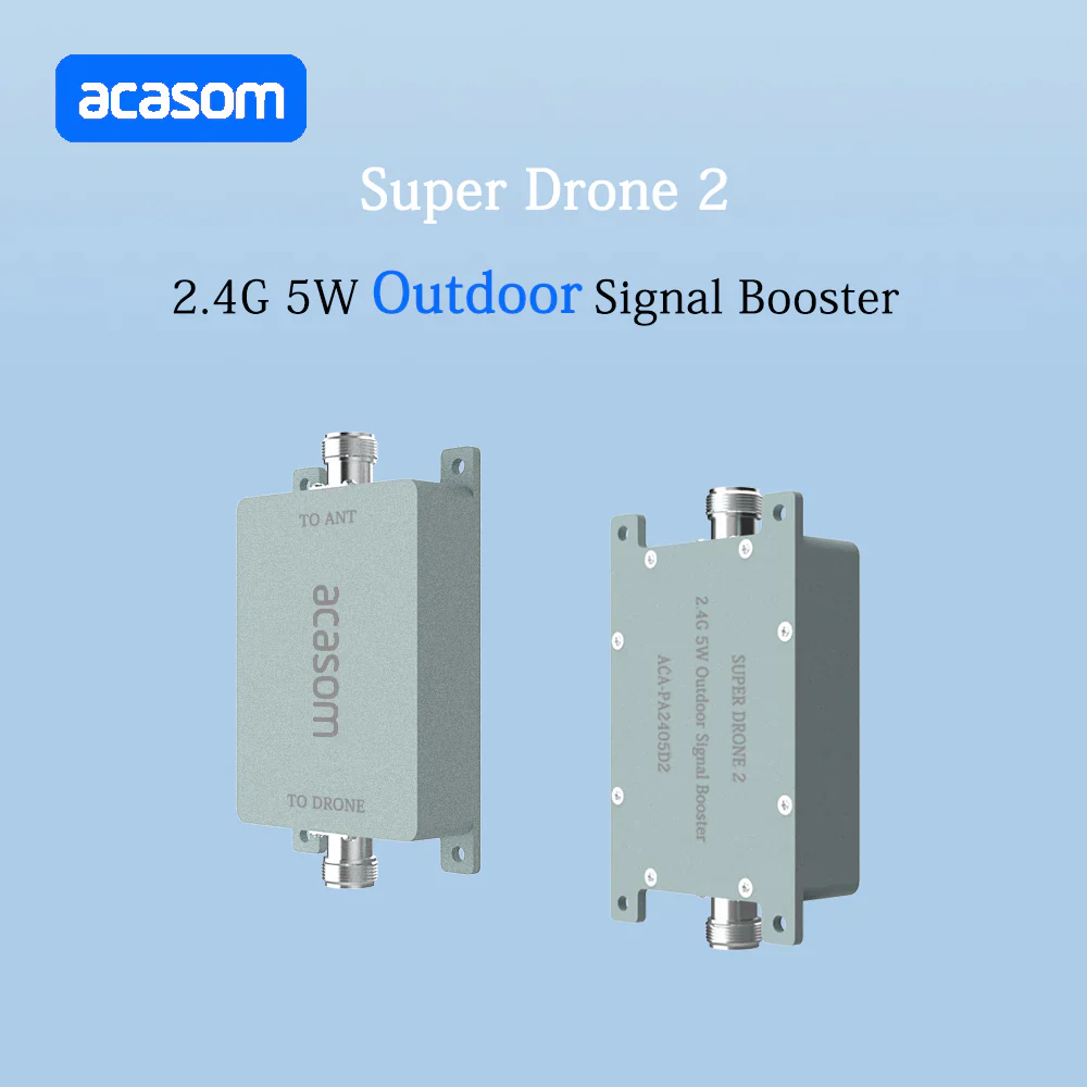 ACASOM 2.4GHz 5W Drone Signal Booster Wireless Amplifier Range Extender