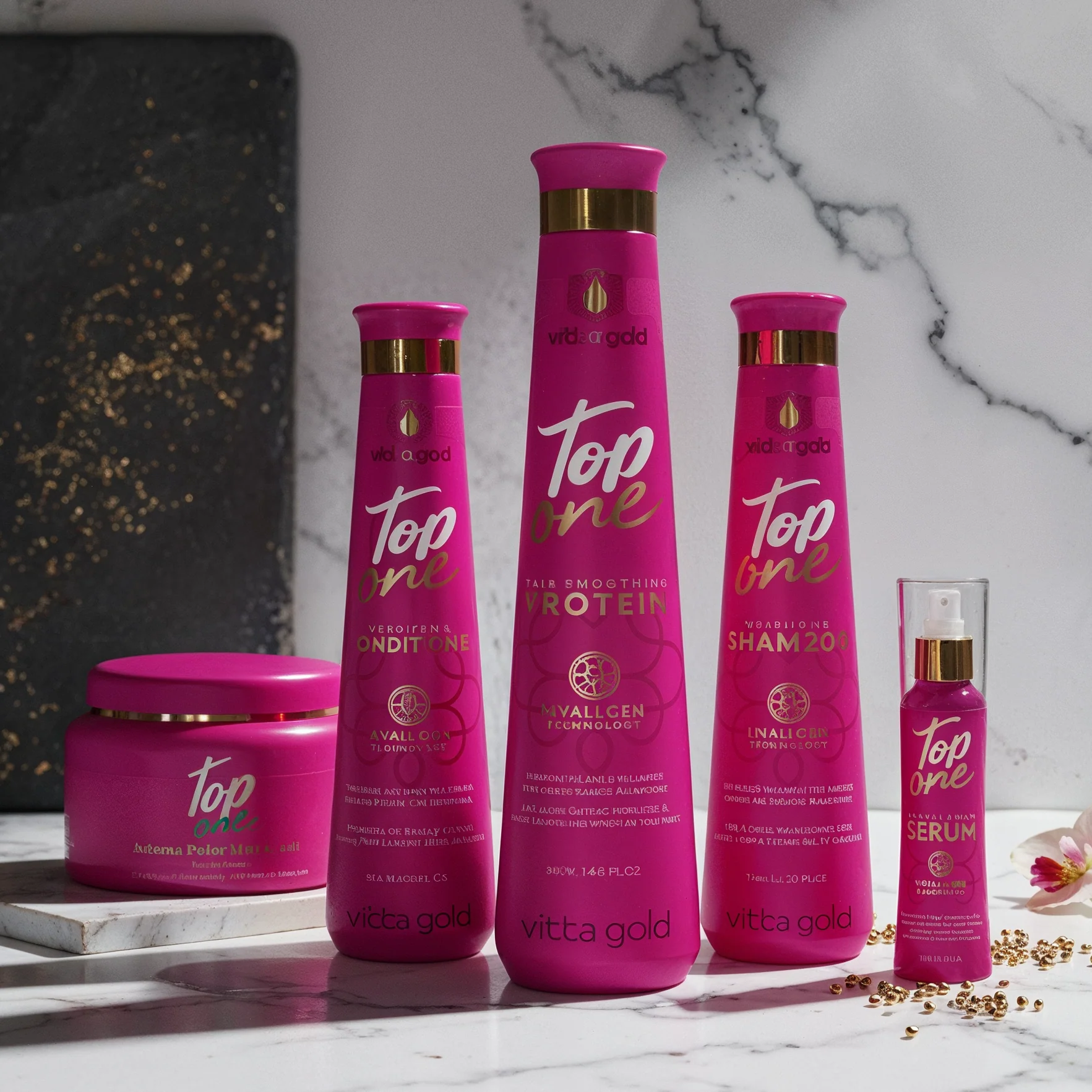 Top One™ Hyalugen Hair Straightening Treatment Set