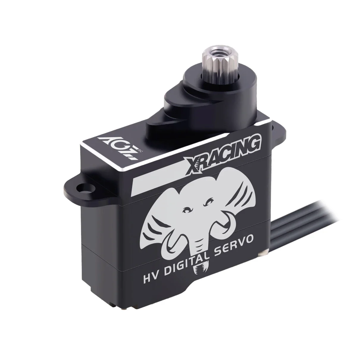 AGFRC Short Cable A06CLS V2 15T Spline MG 3.0KG 0.052Sec Programmable Coleress RC 7g Micro Servo for Mini Car GLR GLA MRZ Airplane