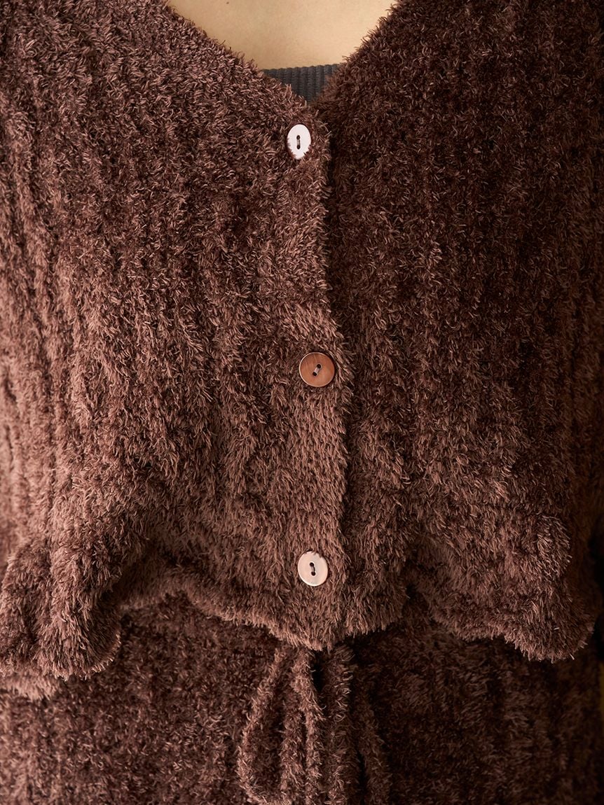 Feather Patterned Cardigan