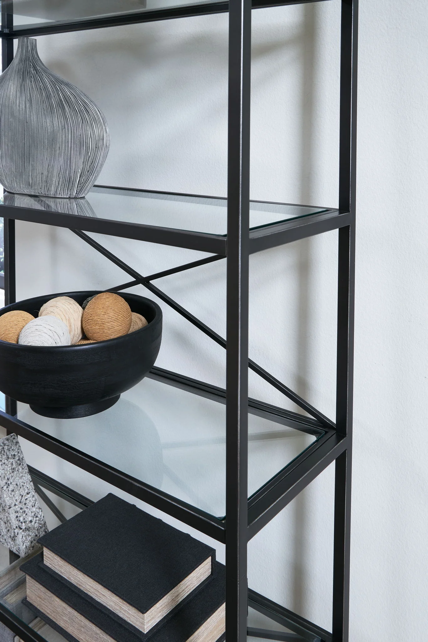 Dakerwell - Bookcase - Antique Black