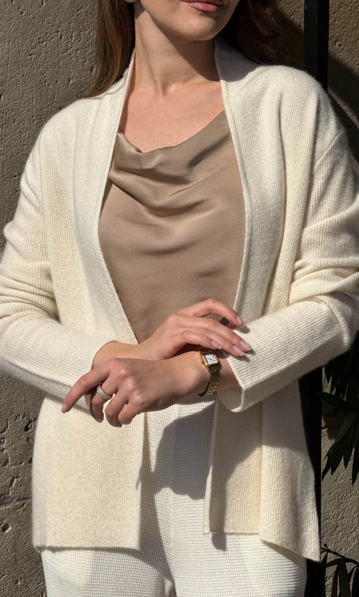 Jolie Wrap Cardigan - Cashmere & Silk