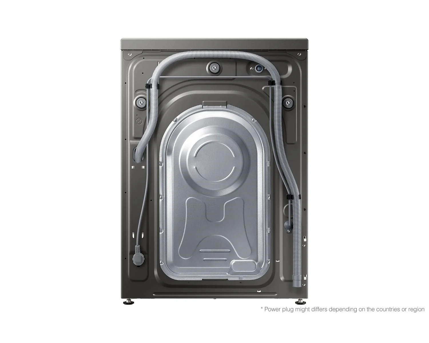 Samsung 220 volt washer front load silver 9 KG with ADD WASH WW90T55/220V/S1GR Silver Graphite Steam Wash Inverter 220v 240 volts 50 hz