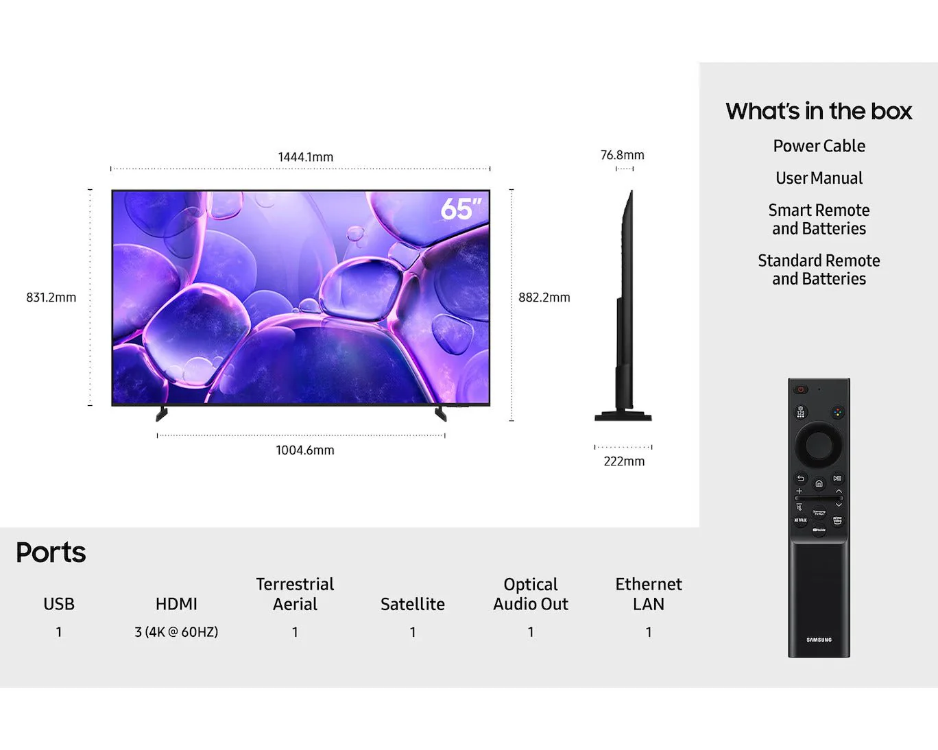 Samsung UA-50U8000 50