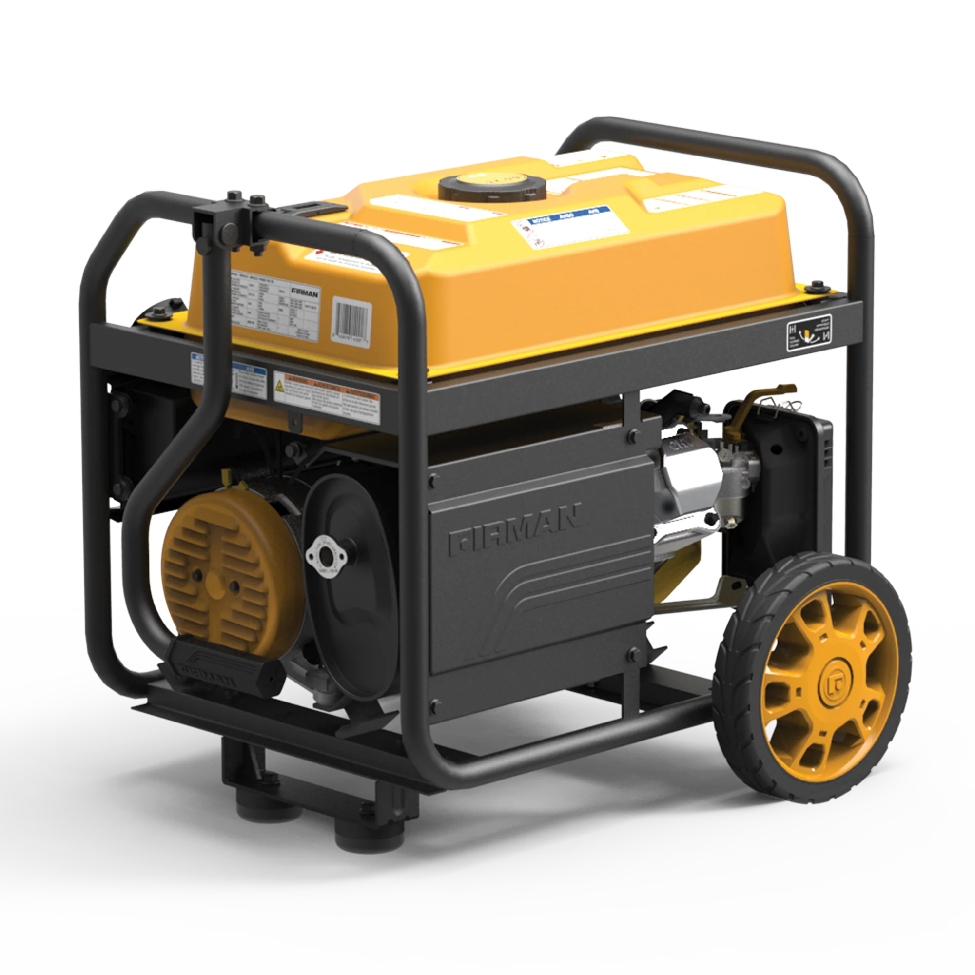 Gas Portable Generator 5000W Remote Start 120V