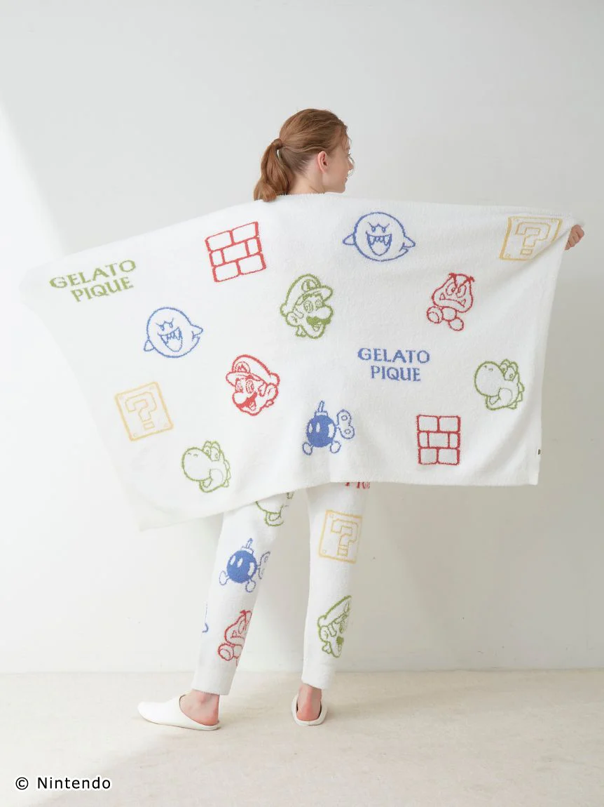 SUPER MARIO™️ Baby Moco Jacquard Blanket