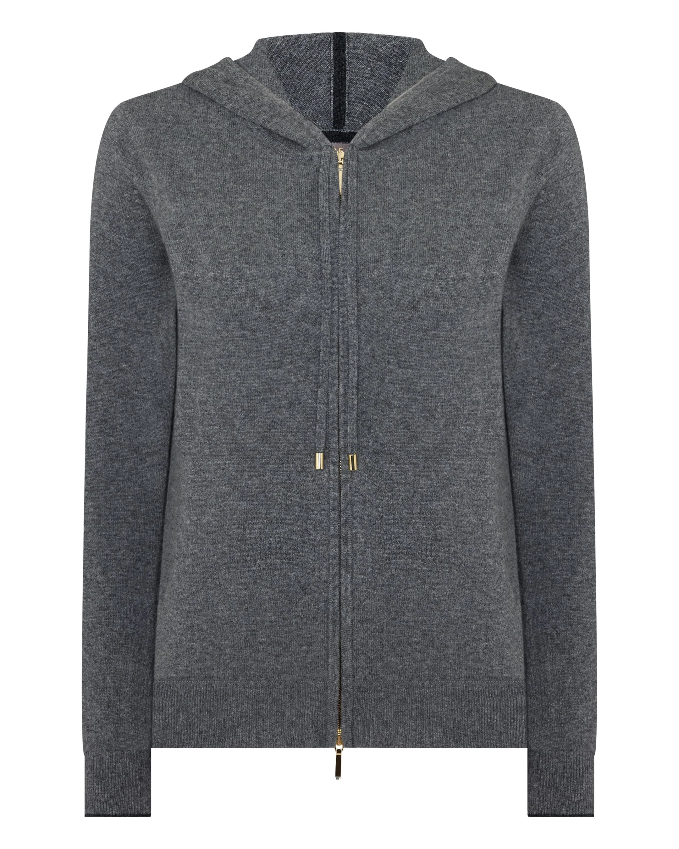 Women's Ada Cashmere Hoodie Elephant Grey