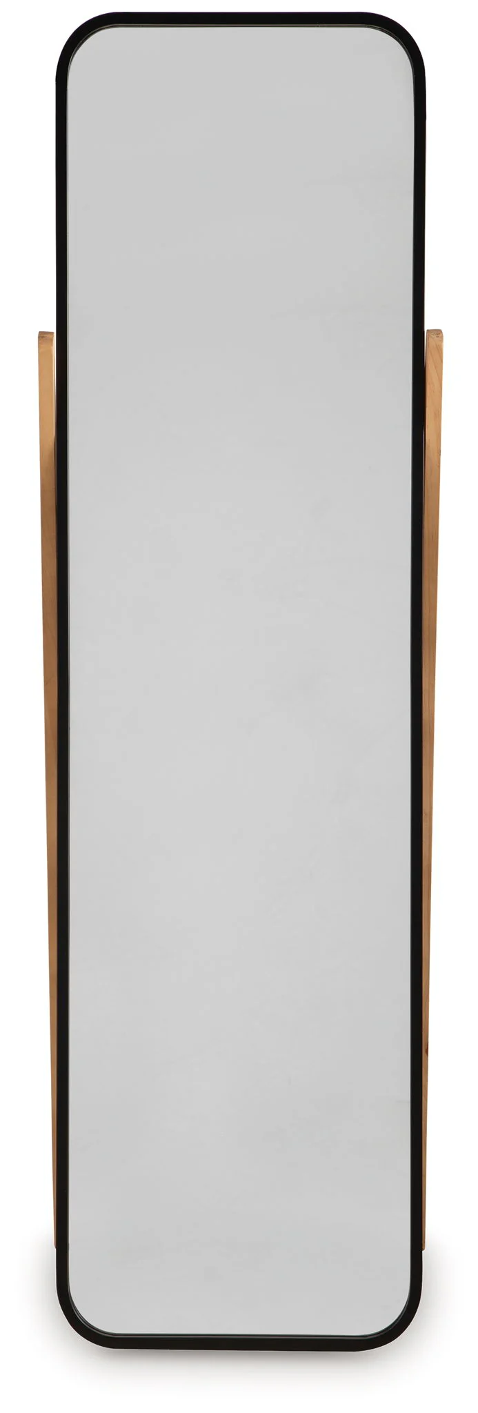 Bronick - Floor Mirror - Black / Brown