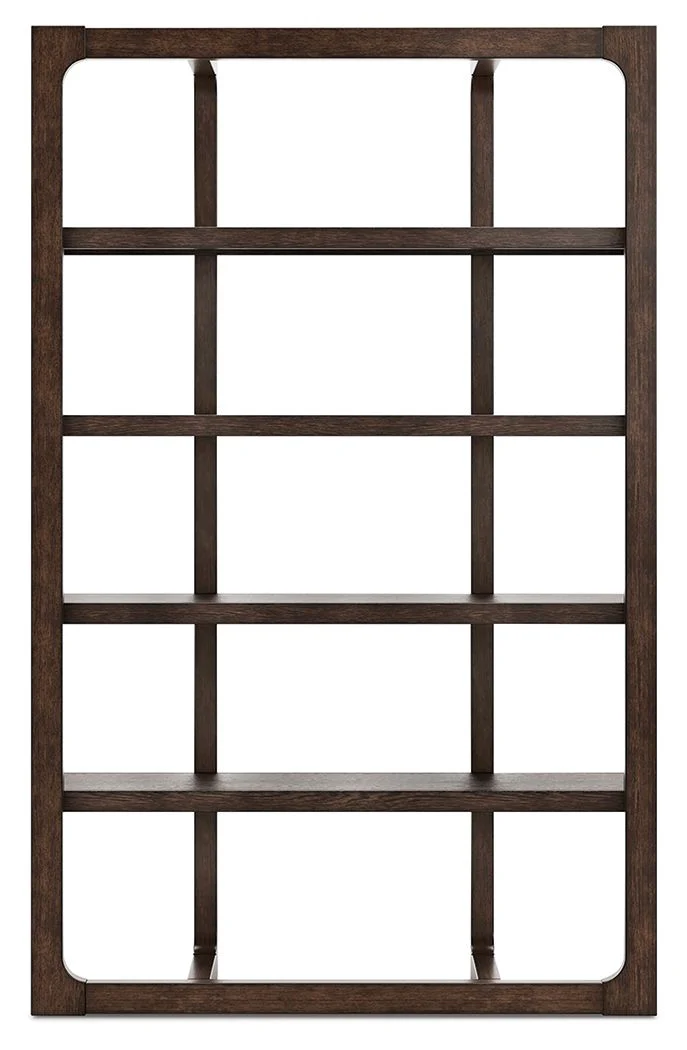 Breckington - Bookcase - Dark Brown