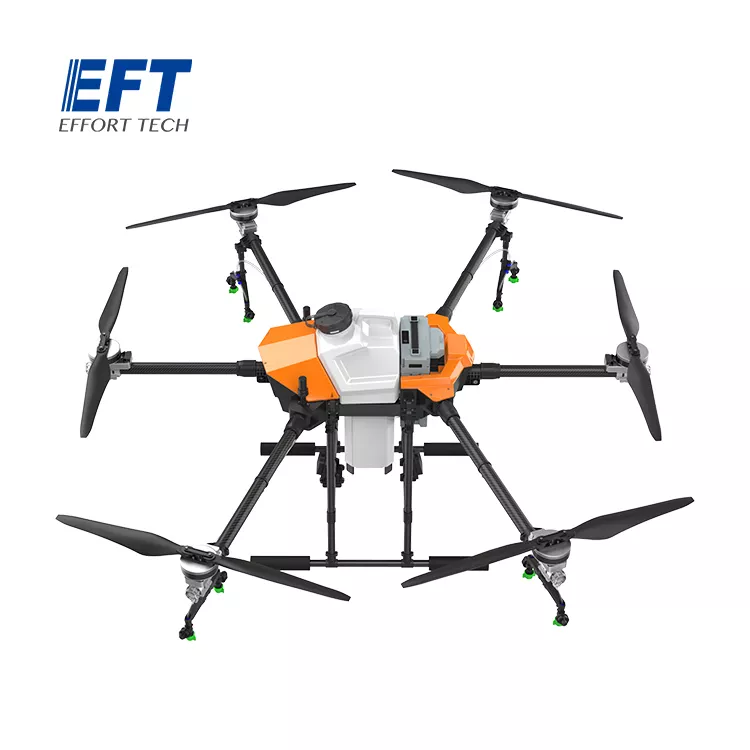 EFT G620 20L Agriculture Drone -  6 Axis 20L 20KG Agriculture Spreader Sprayer Drone With Hobbywing X9, JIYI K++V2,TATTU Pro 22000mAh