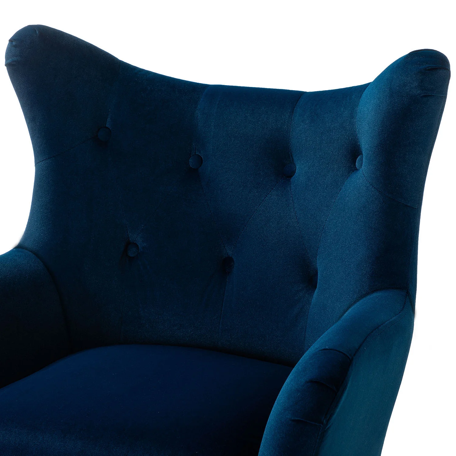 Arama Accent Chair in Navy