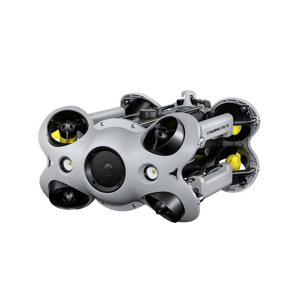 CHASING M2 S Underwater ROV – 4K Camera, 100 m Depth, 8-Thruster Omni Control, 4000 lm Lights, Light-Industrial Underwater Drone