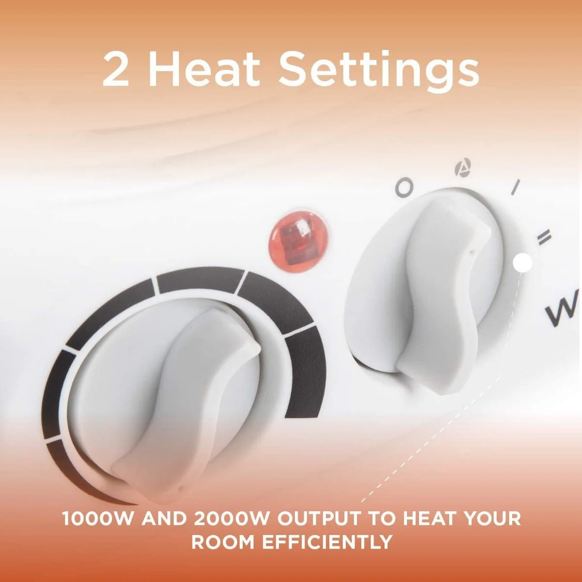 Dynastar WL44002 220 Volt Fan Heater