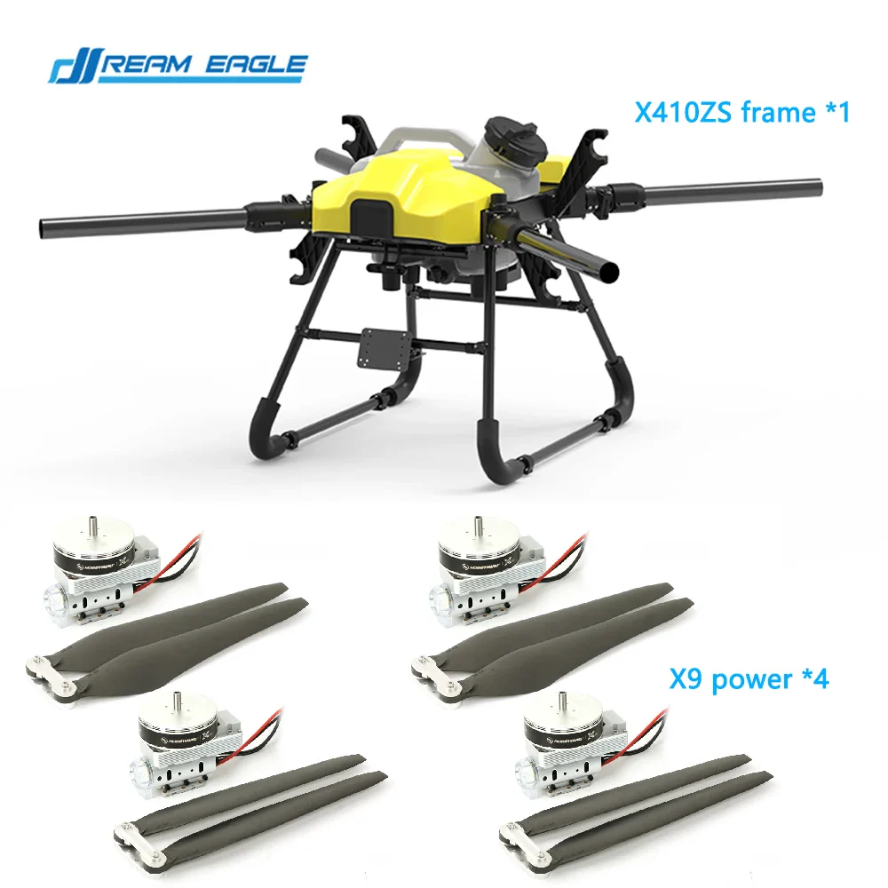 Dreameagle X410Z 4-Axis 10L Agricultural Spraying Drone
