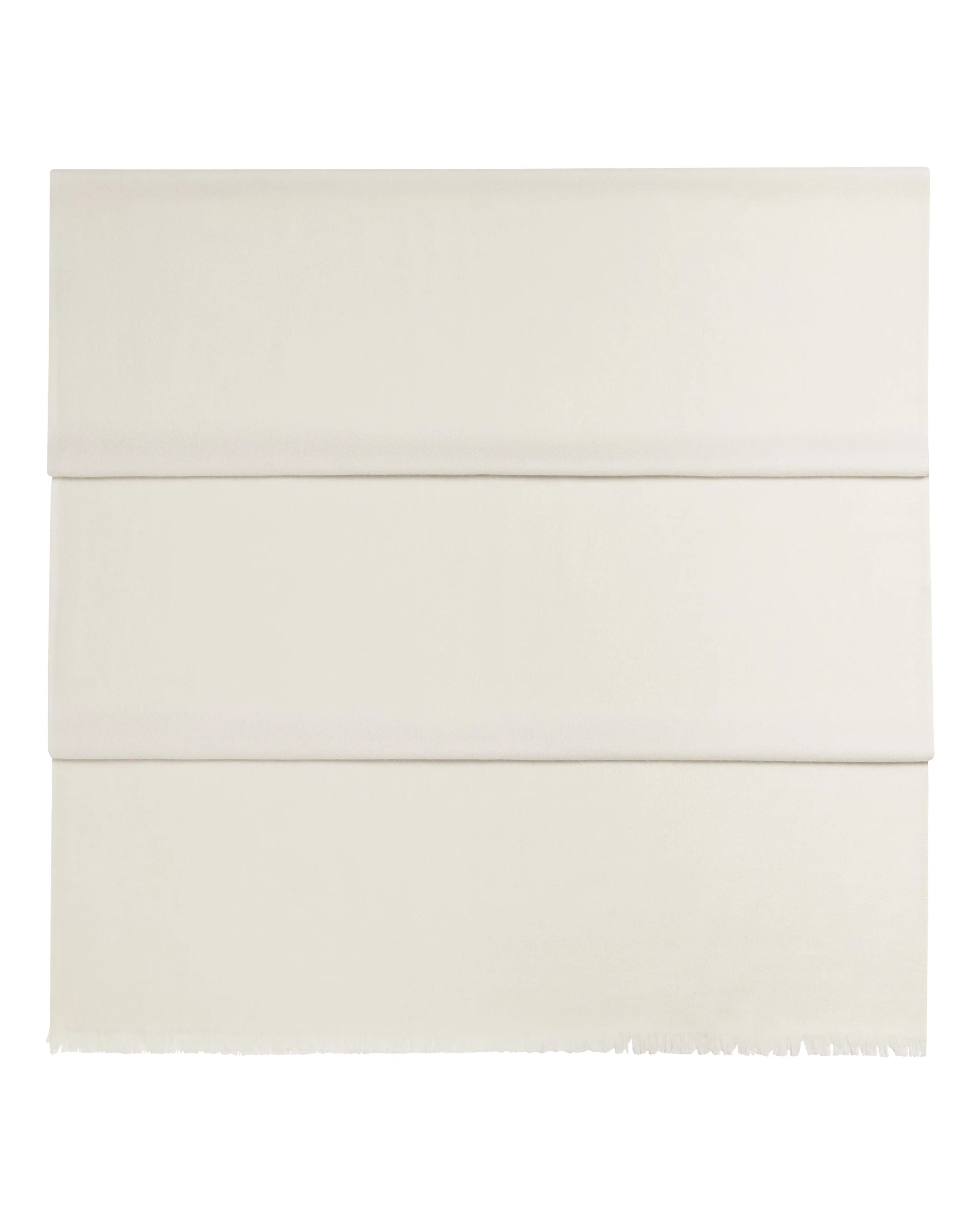 Women's Pashmina Cashmere Shawl Frost White