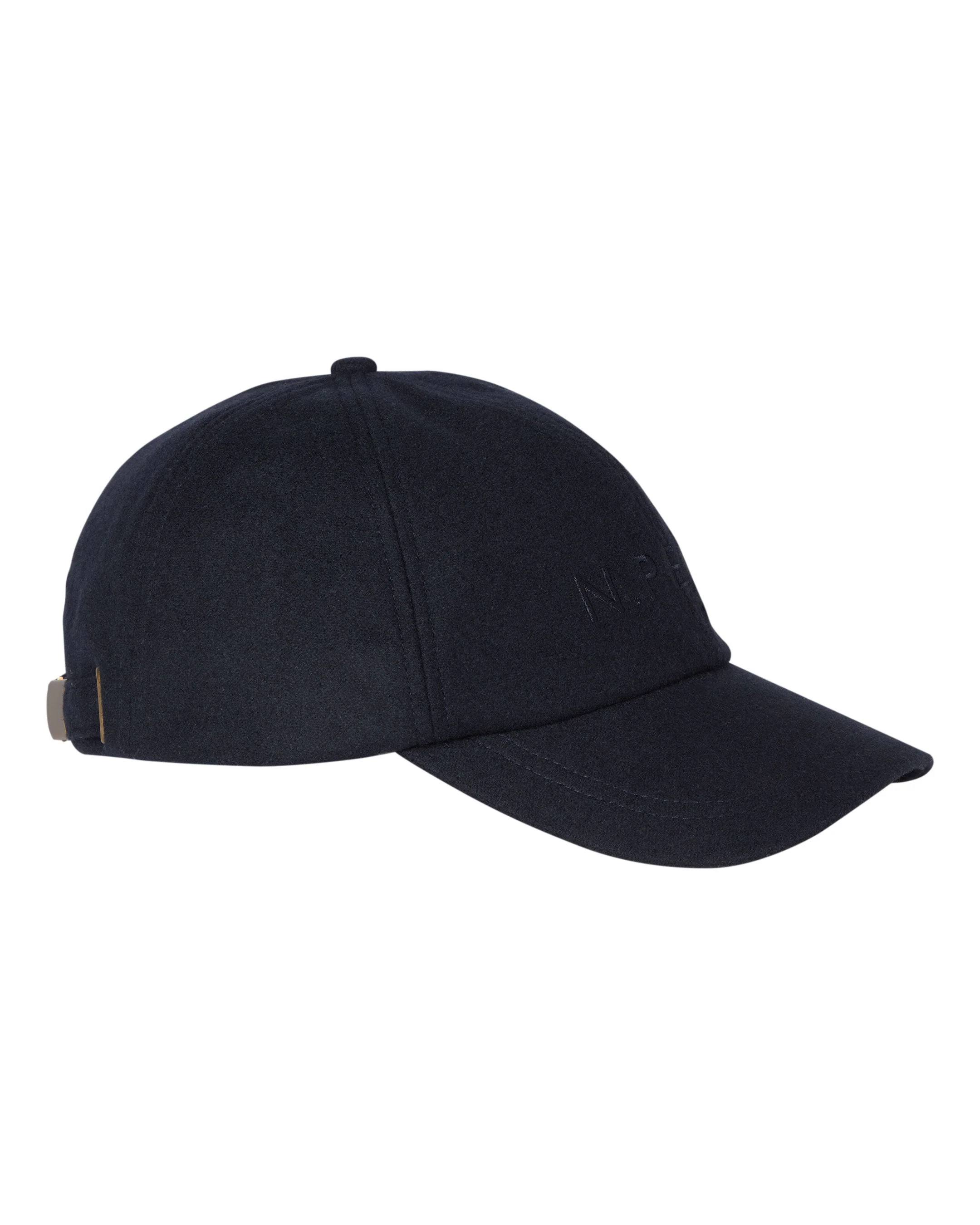 Unisex N.Peal Cashmere Cap Navy Blue
