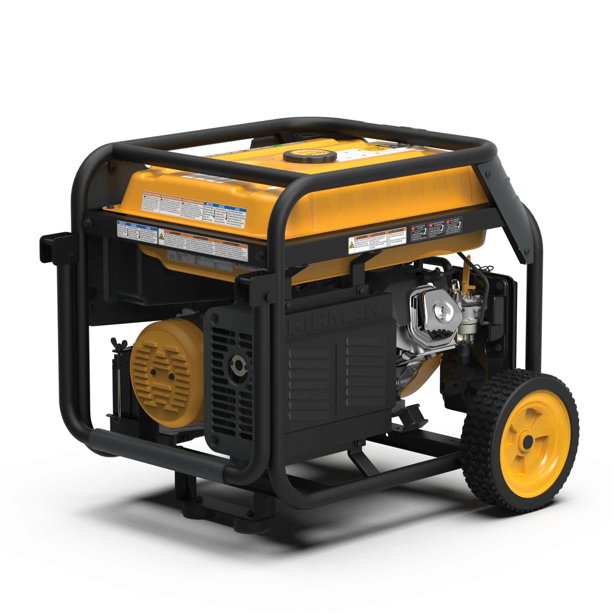 Dual Fuel Portable Generator 5700W Electric Start 120/240V