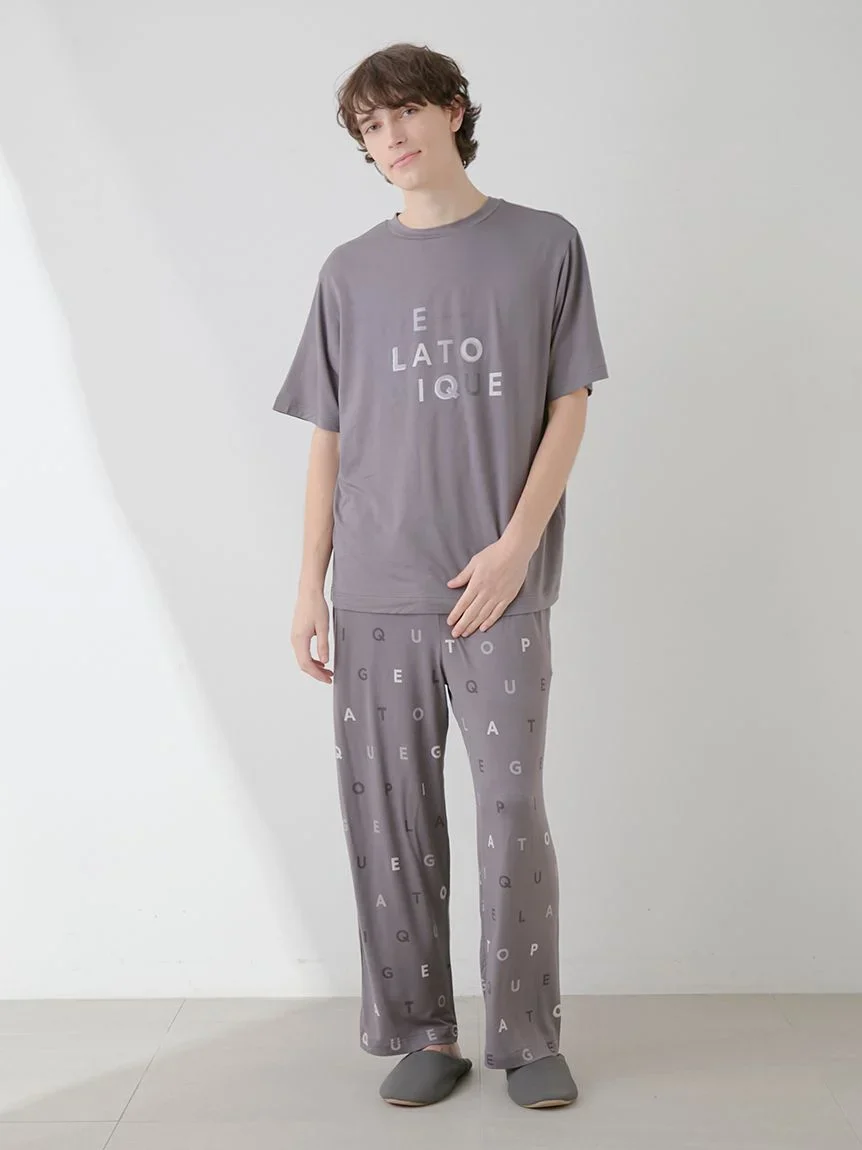 Rayon Logo Motif Men's Lounge Pants