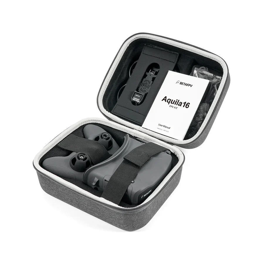 BETAFPV Aquila16 FPV Kit - 8 Minutes 200M Range Freestyle FPV Drone With VR03 FPV Goggle LiteRadio 2 SE For Beginner