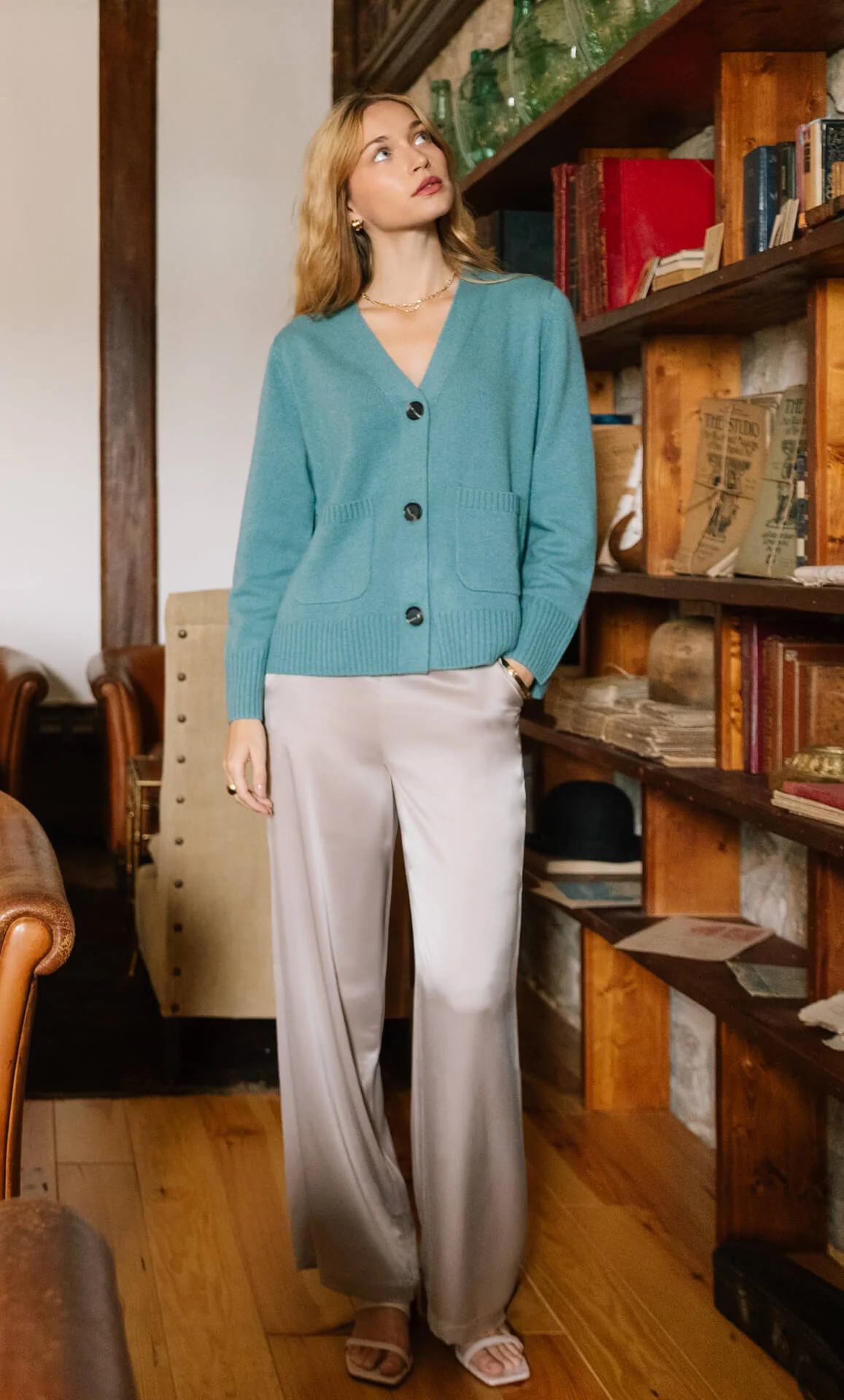 Chiara Cashmere Cardigan