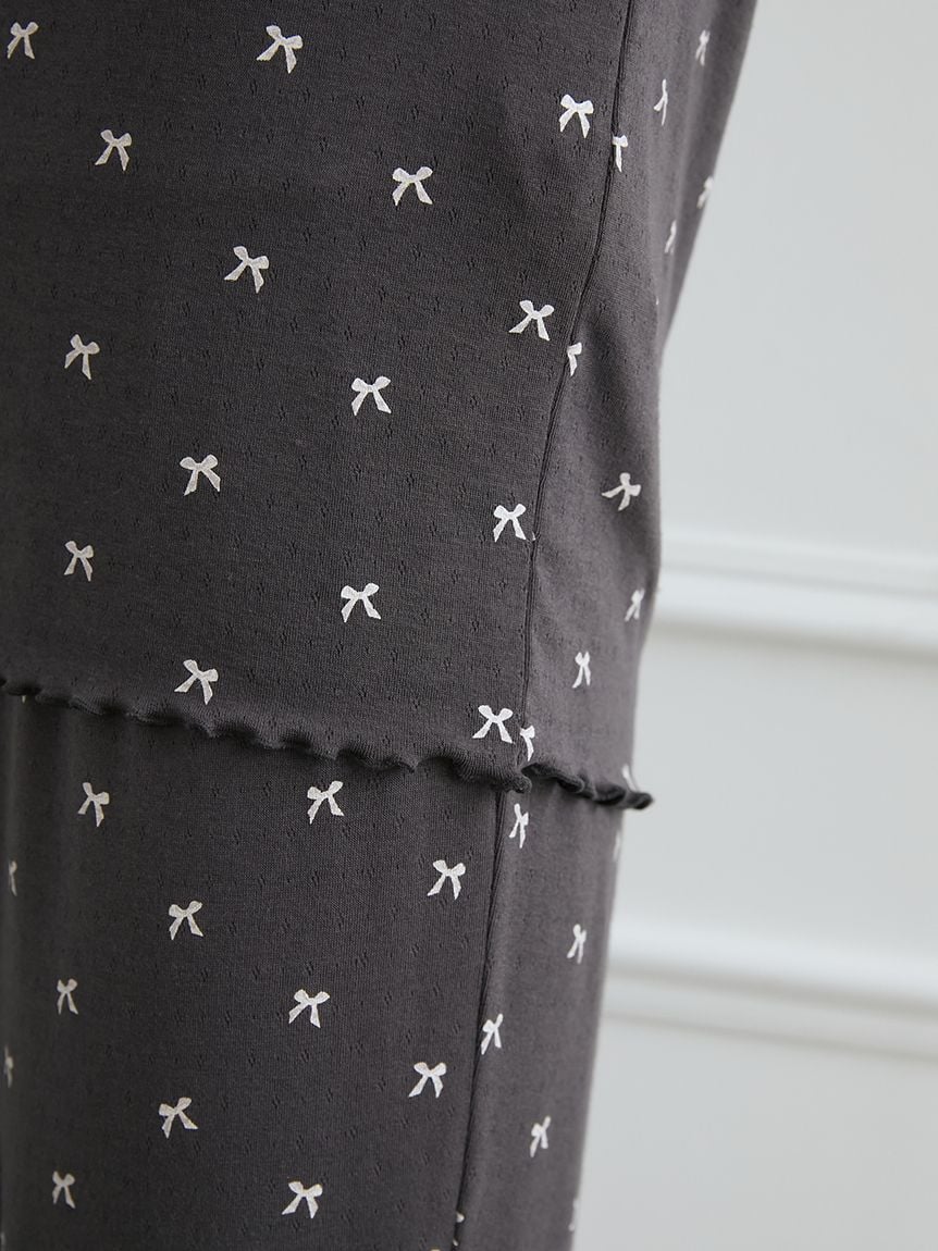 Soft Ribbed Ribbon Pullover