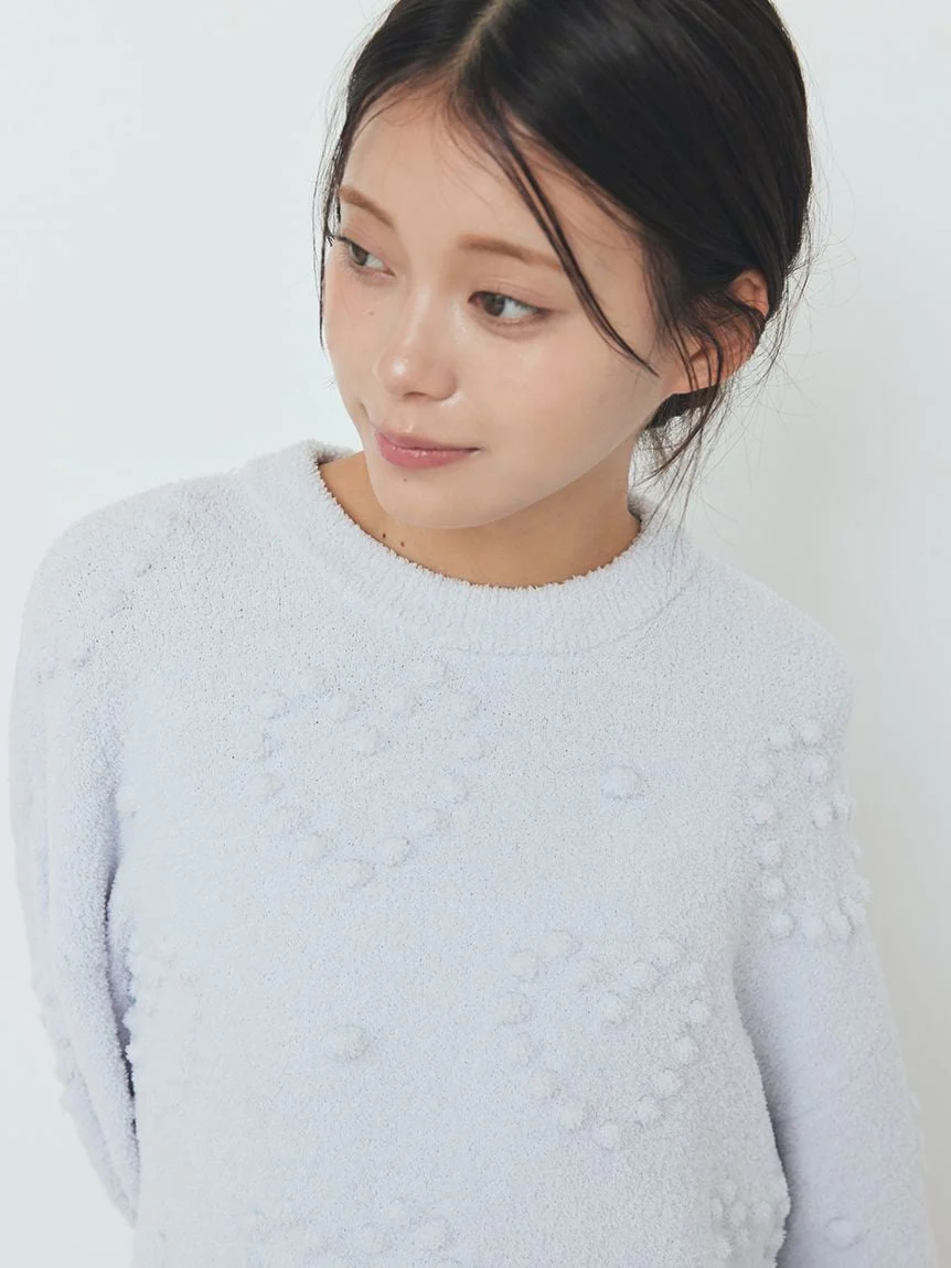 Heart Knit Pullover