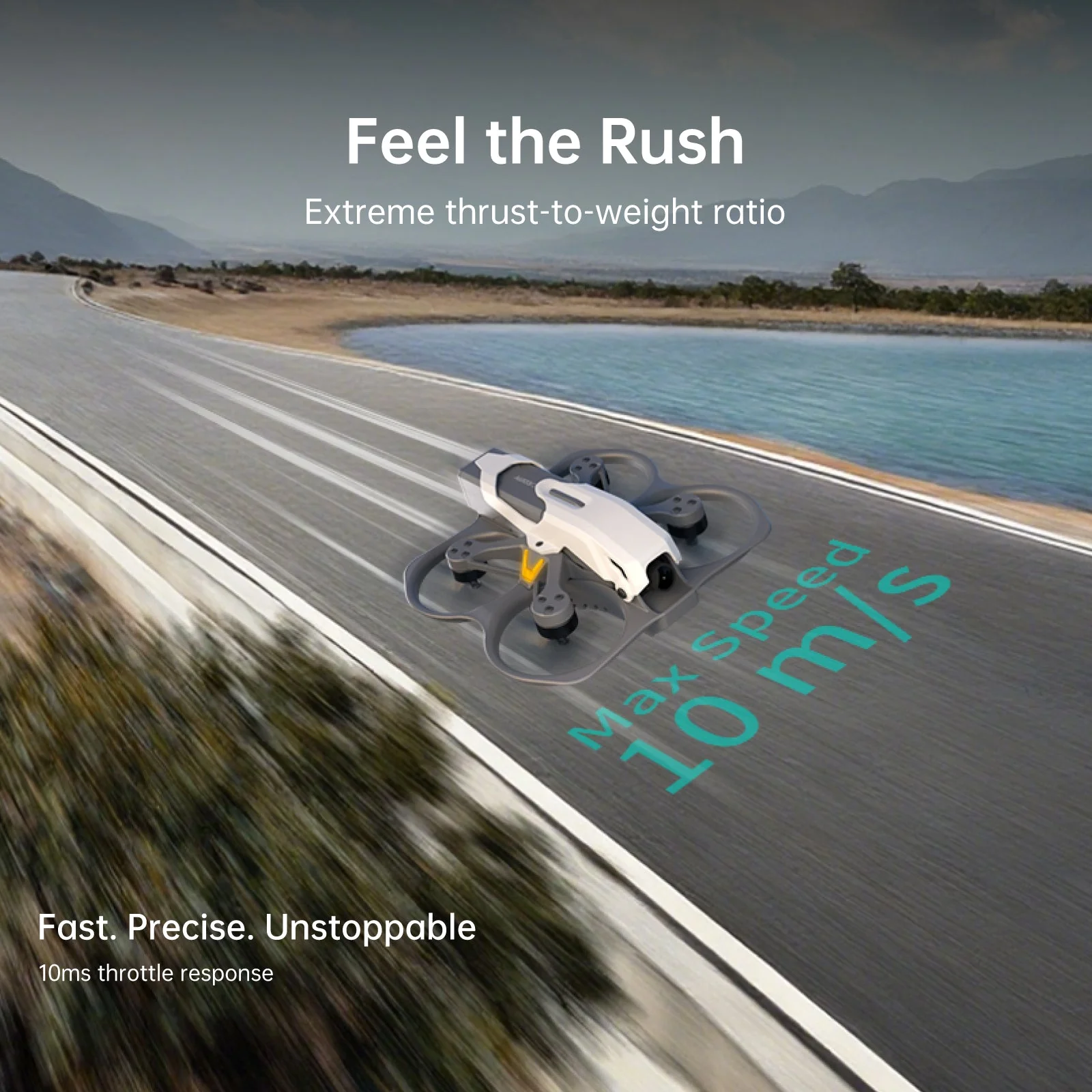 CaddxFPV Protos FPV Drone RTF Kit with Ascent Goggles, A-LINK ELRS Controller, 1080P/60 VTX, 2S Charger & Battery