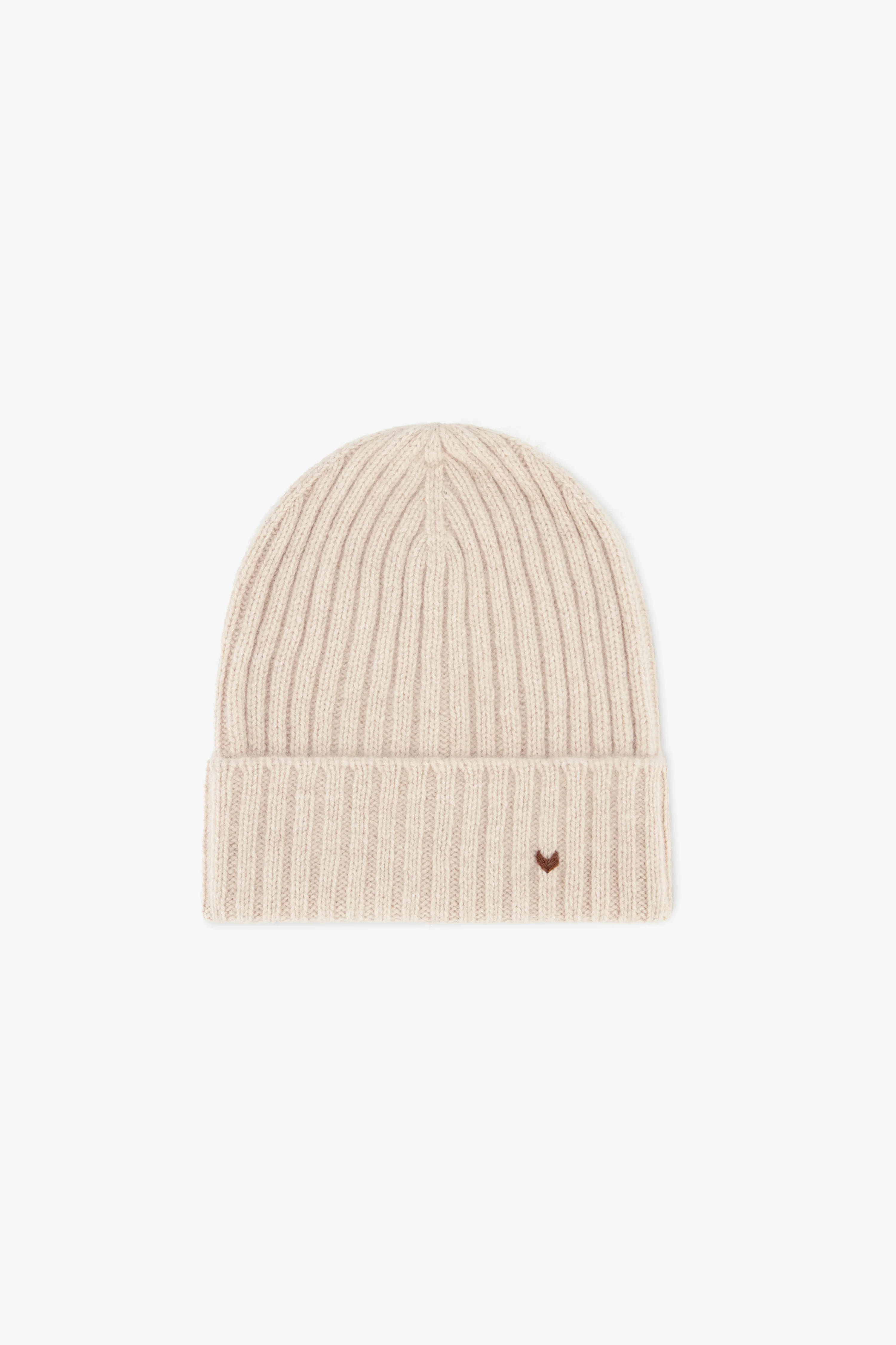 The Rib Beanie – Oatmeal