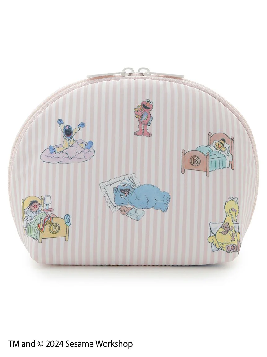 【SESAME STREET】 Character Cosmetic Pouch