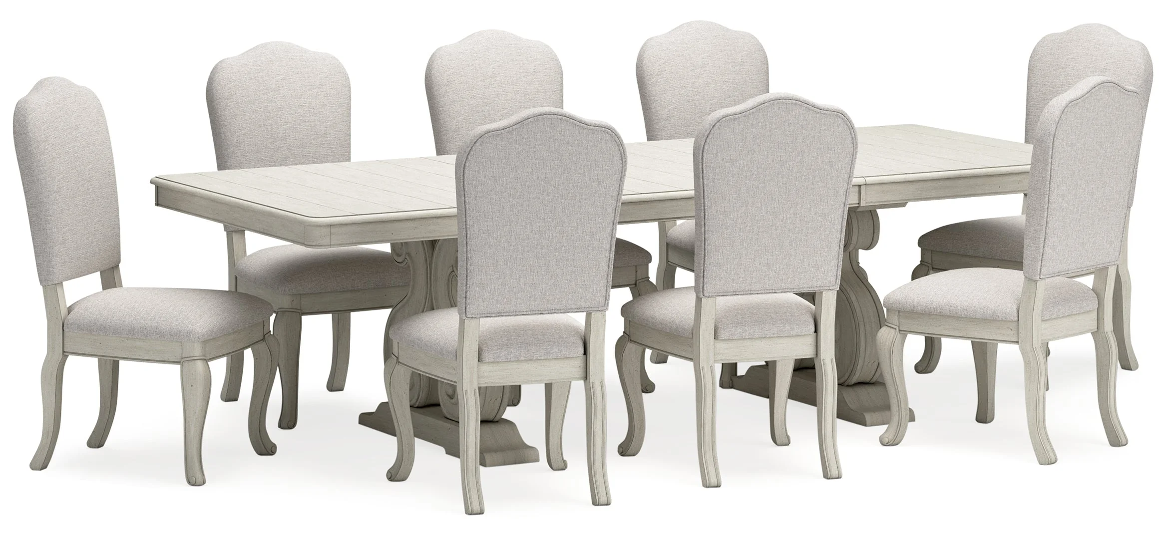 Arlendyne Dining Table and 4 Chairs with Storage
