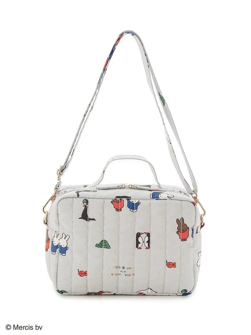 【Dick Bruna】[KIDS] Quilted All-Over Print Shoulder Bag