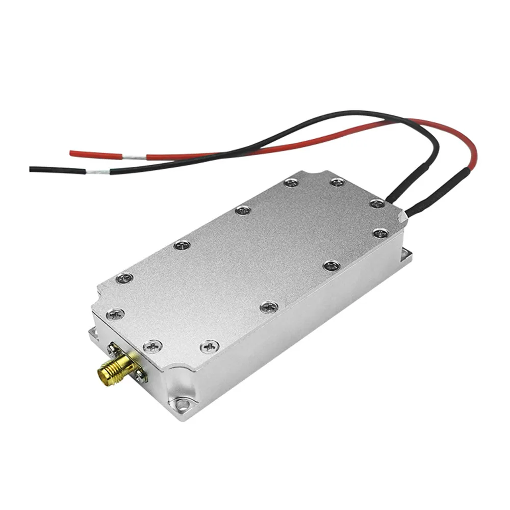 10W Anti Drone Module -  433M 800M 900M 1.2G 1.4G 1.5G 2.4GHZ UAV Countermeasure Module UAV Singal Amplifier RF Anti Drone