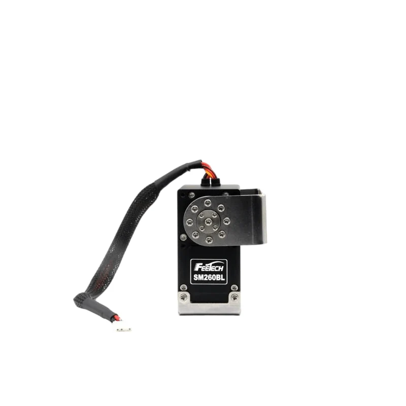 FEETECH SM260B-C001 Servo Motor, 24V RS485 control, 260kg.cm peak torque, brushless, steel gears, 12-bit encoder