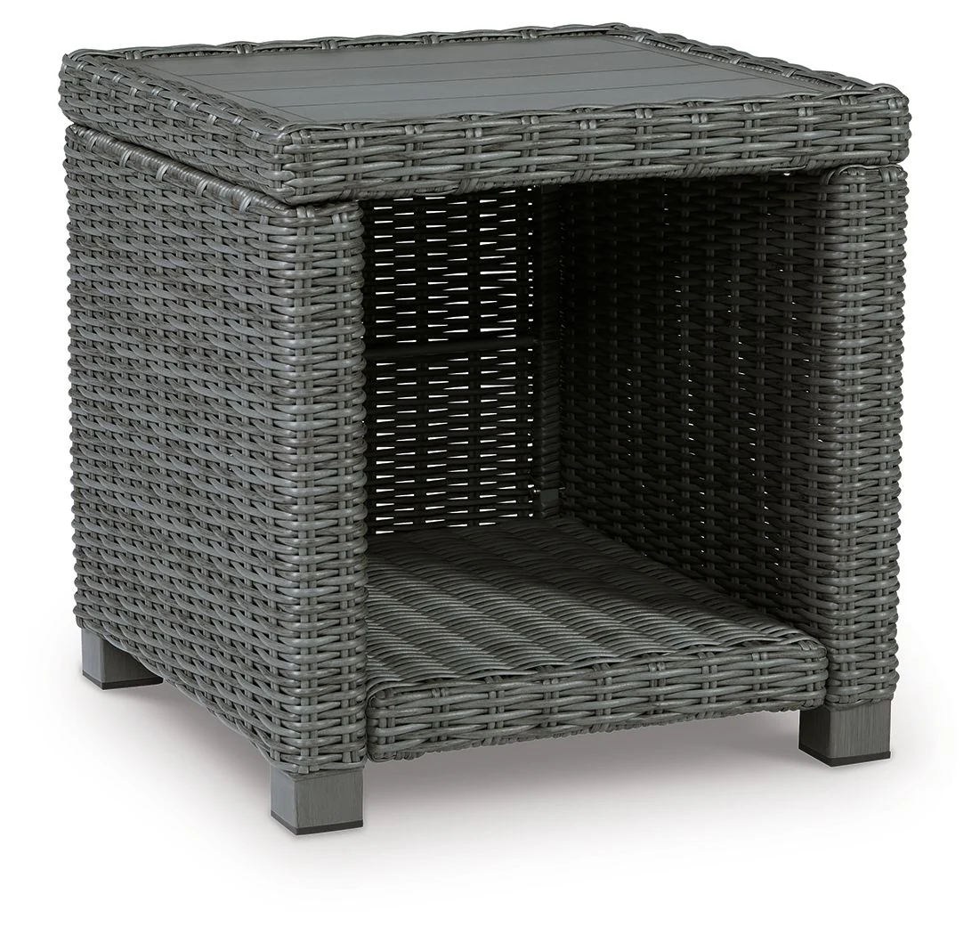 Elite Park - Square End Table - Gray