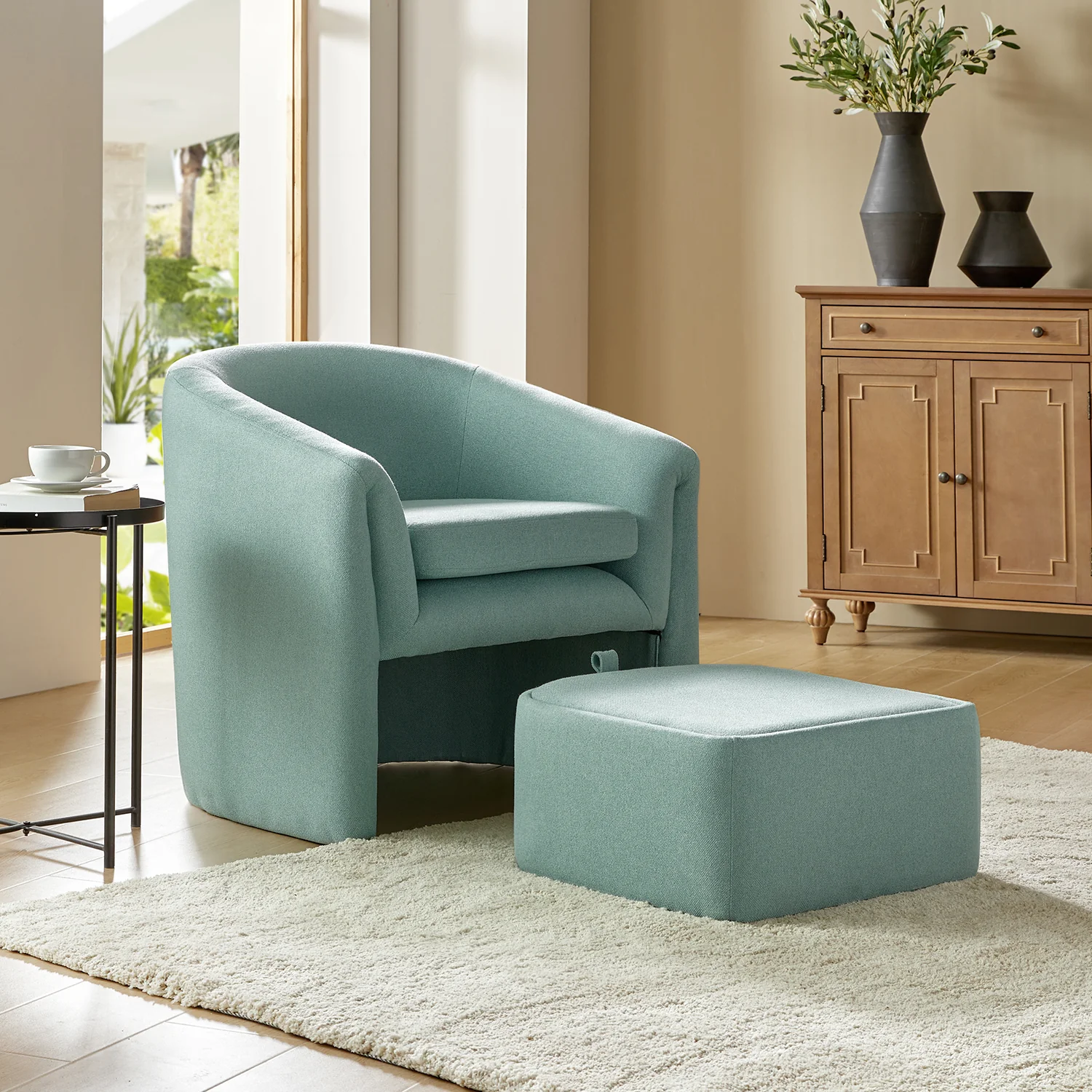 Arturo Armchair in Teal