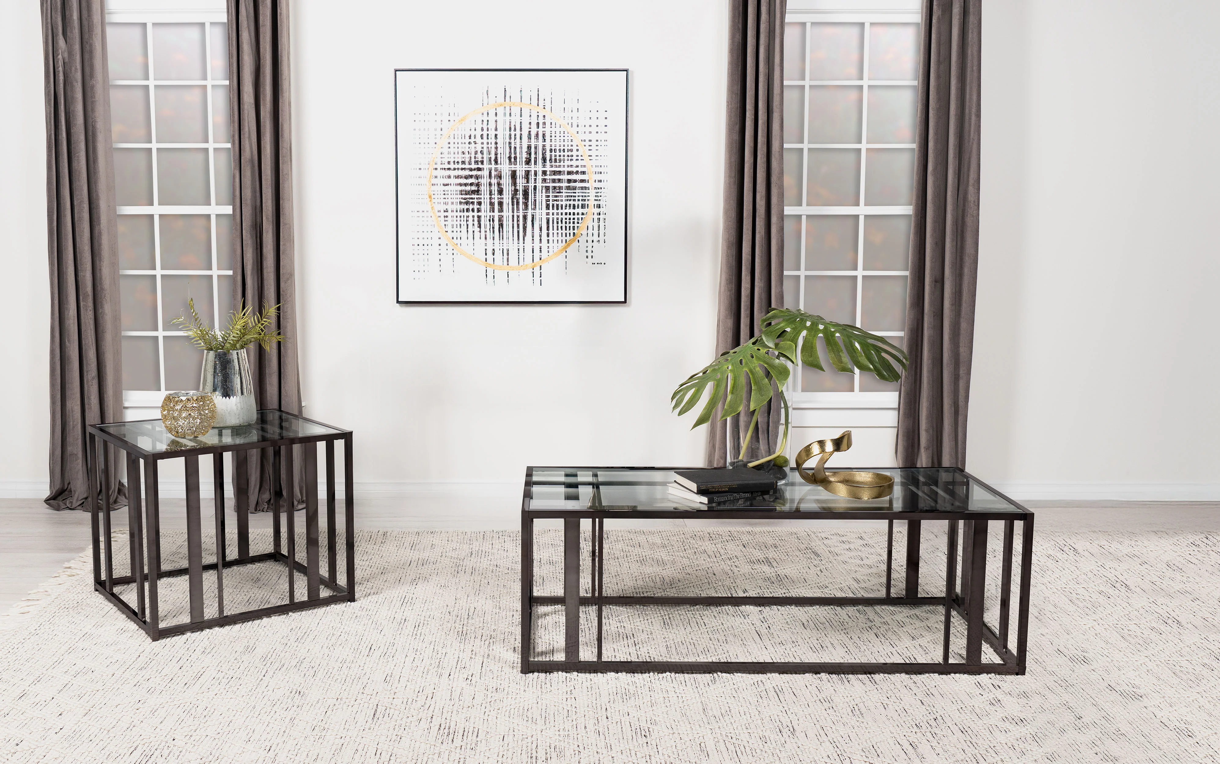 Adri Coffee and End Table Set