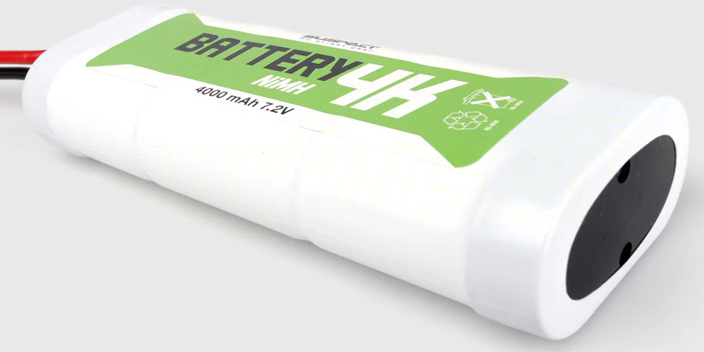 Batteripakke NiMH 7,2V 4000mAh