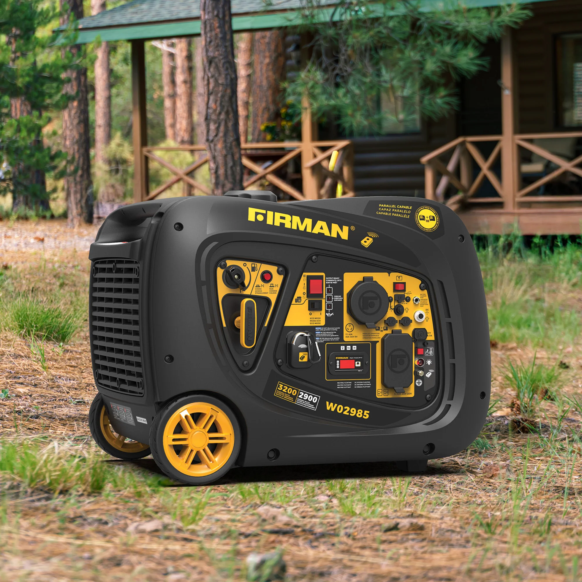 Inverter Portable Generator 3200W Remote Start