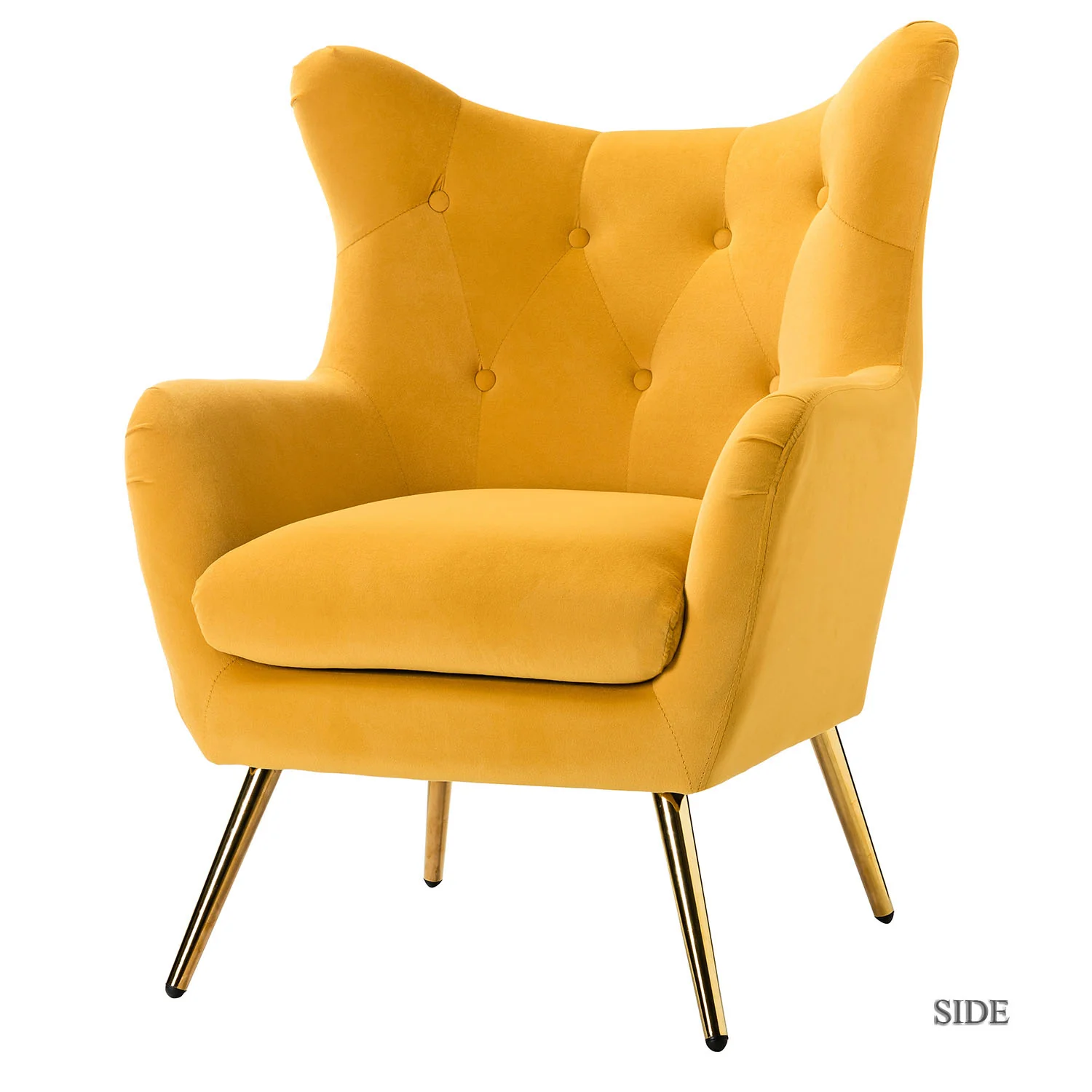 Arama Accent Chair in Mustard