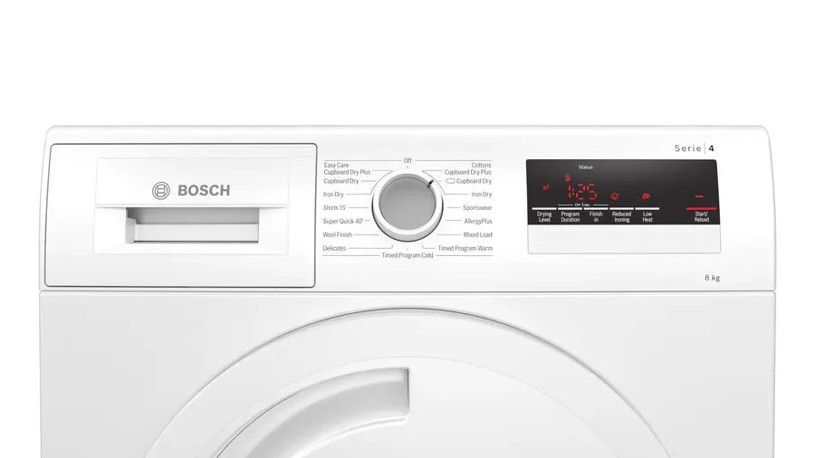 Bosch 220 volt Dryer ATN83201GB 8 KG Electric Clothes Dryer 220v 240 volt 50 hz