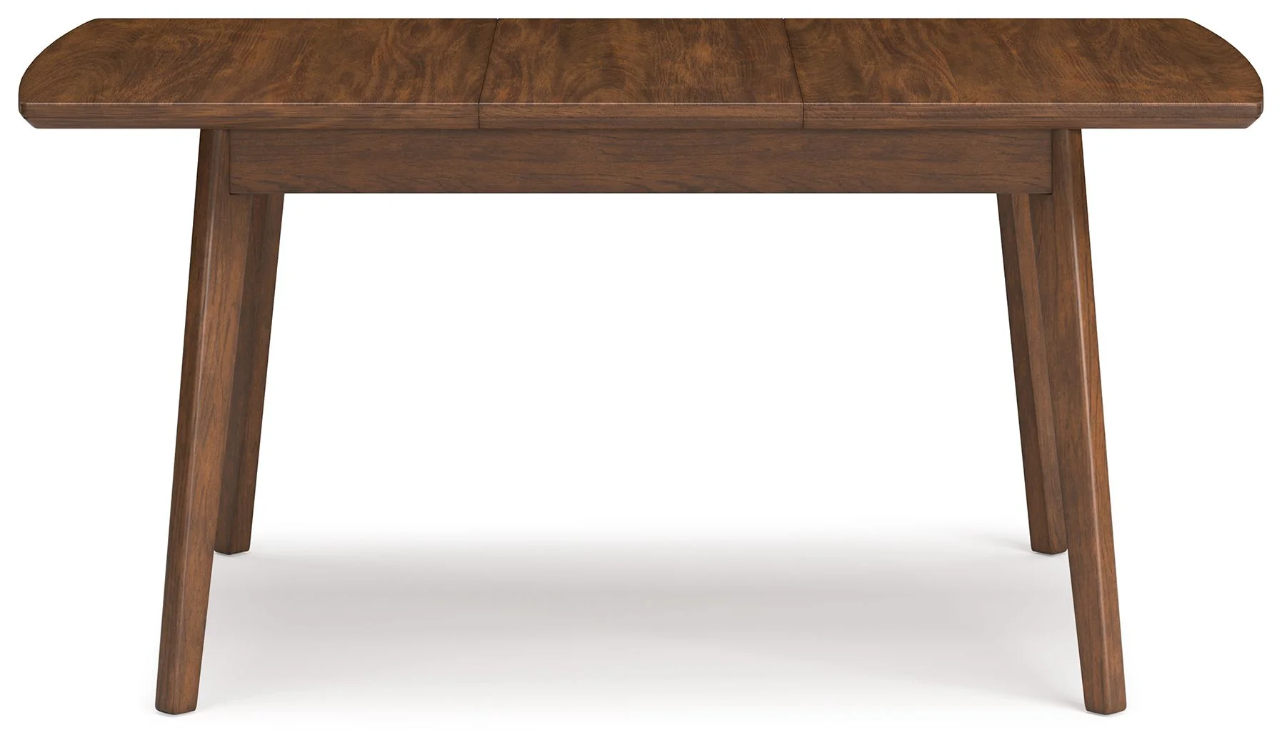 Lyncott - Rectangular Dining Room Butterfly Extension Table - Brown